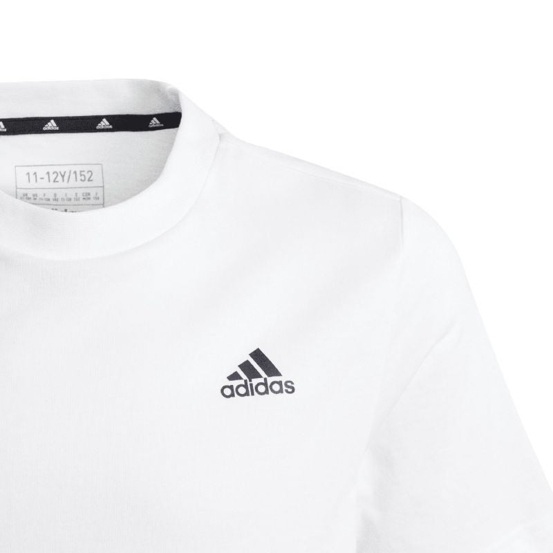adidas Essentials Small Logo Cotton Tee Jr IB4093 Clothing/Lifestyle/T-shirts Adidas
