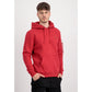Alpha Industries Men's Back Print Hoody Speed Red Kangaroo Graphic Hoodie (178318-328) In preparation Your Sports Performance