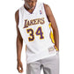 Mitchell &amp; Ness Los Angeles Lakers NBA Shaquille O&#39;Neal T-shirt M SMJY4442-LAL02SONWHIT Clothing/Basketball/Jordan Your Sports Performance