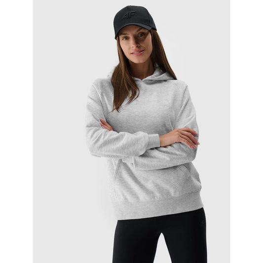 Women's sweatshirt with hood, open, 4F 4FWMM00TSWSF1764-27M *Kategoria tymczasowa Your Sports Performance