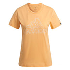 Adidas Outlined Floral Graphic T-Shirt W GL1030 Clothing/Training Adidas