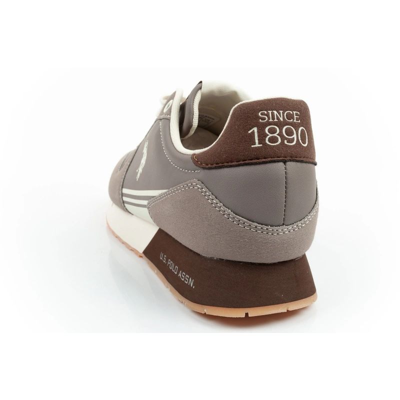US Polo Assn sports shoes sneakers men's fashionable comfortable brown Your Sports Performance