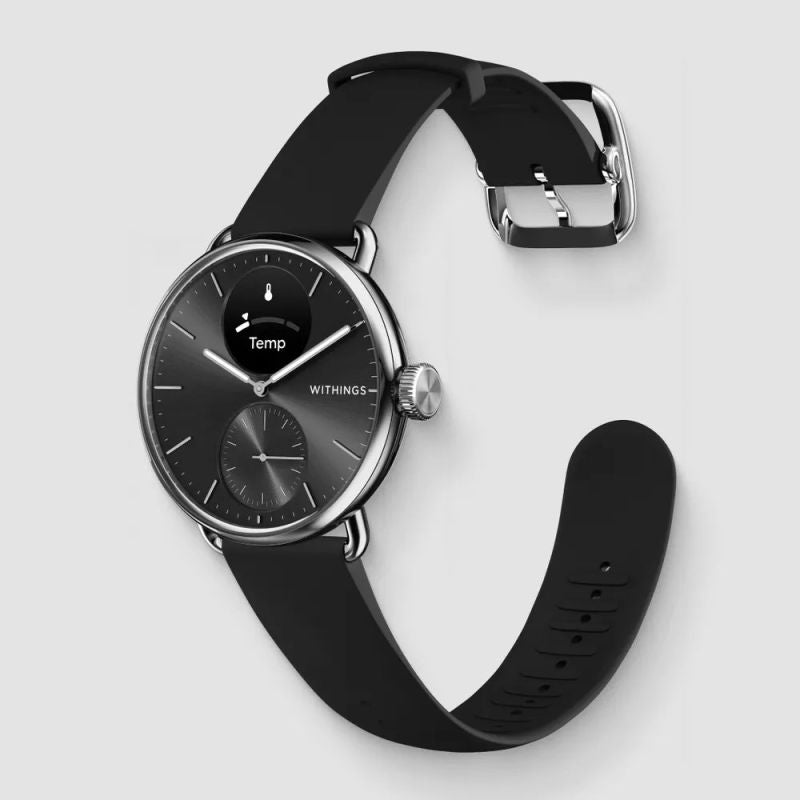 Withings ScanWatch 2 1.6 cm (0.63") OLED 38 mm Hybrid Stainless Steel Akcesoria sportowe i turystyczne/Zegarki sportowe Your Sports Performance