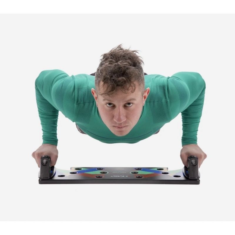 HMS PU10 multifunctional push-up board red In preparation Your Sports Performance