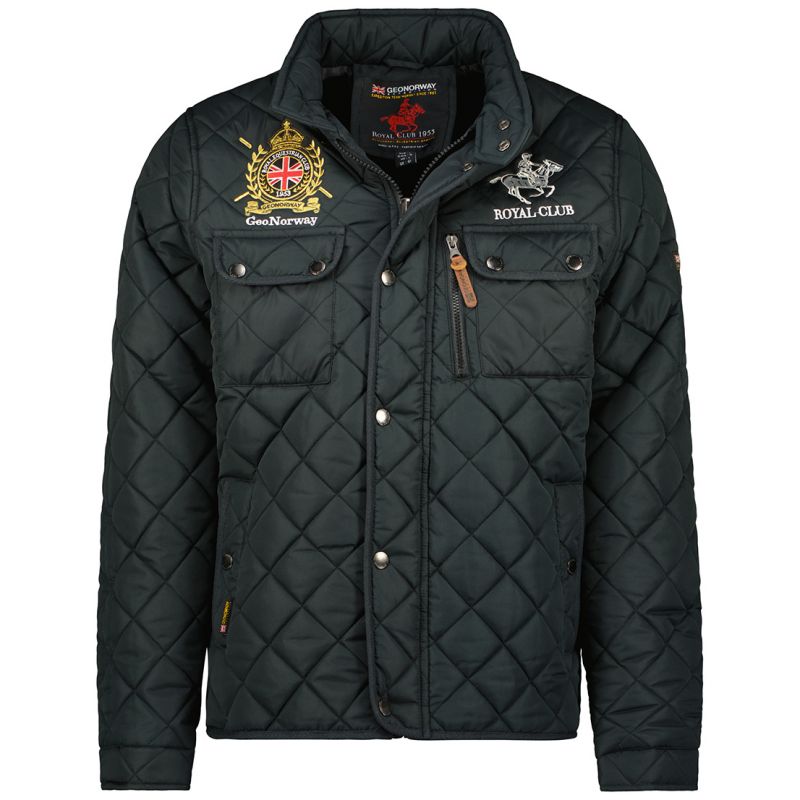 Geographical Norway Belificio EO Men 072 M WW1037H/GNO/Black jacket Clothing/Outdoor/Adler Your Sports Performance