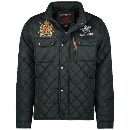 Geographical Norway Belificio EO Men 072 M WW1037H/GNO/Black jacket Clothing/Outdoor/Adler Your Sports Performance