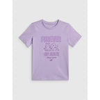 Girls' regular printed T-shirt 4F 4FJRAW26TTSHF4240-52S