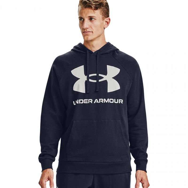 Under Armor Rival Fleece Big Logo HD Sweatshirt M 1357093 410 Clothing/Lifestyle/Under Armour Your Sports Performance