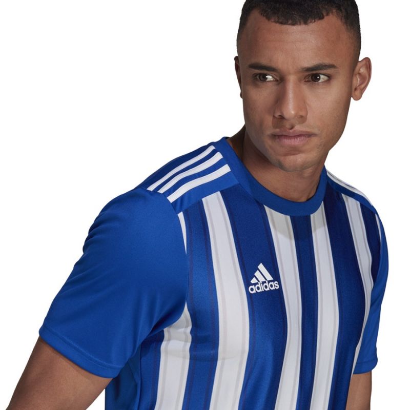 Tee adidas Striped 21 JSY M GH7321 Clothing/Football Adidas