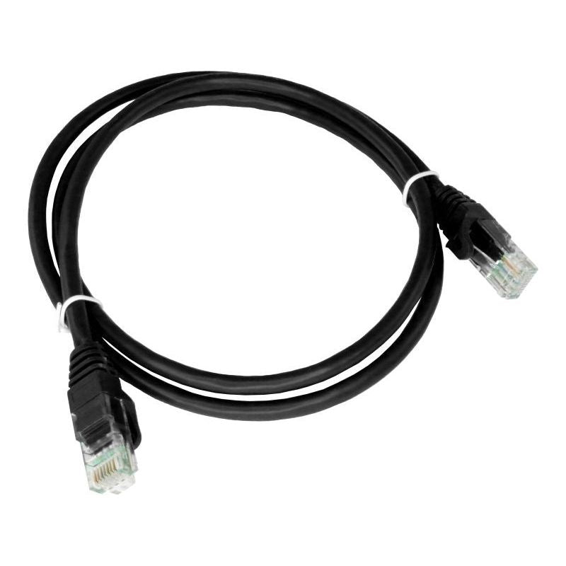 ALANTEC PATCH-CORD U/UTP CAT.6 PVC 0.5M BLACK Kable, gniazda i wtyki/Patchcable Your Sports Performance