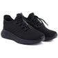Black Big Star women's textile sports shoes UU274057 Big Star
