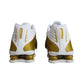 Nike Shox R4 Metallic Gold White (GS) Sports Shoes - CW2626-700 Nike