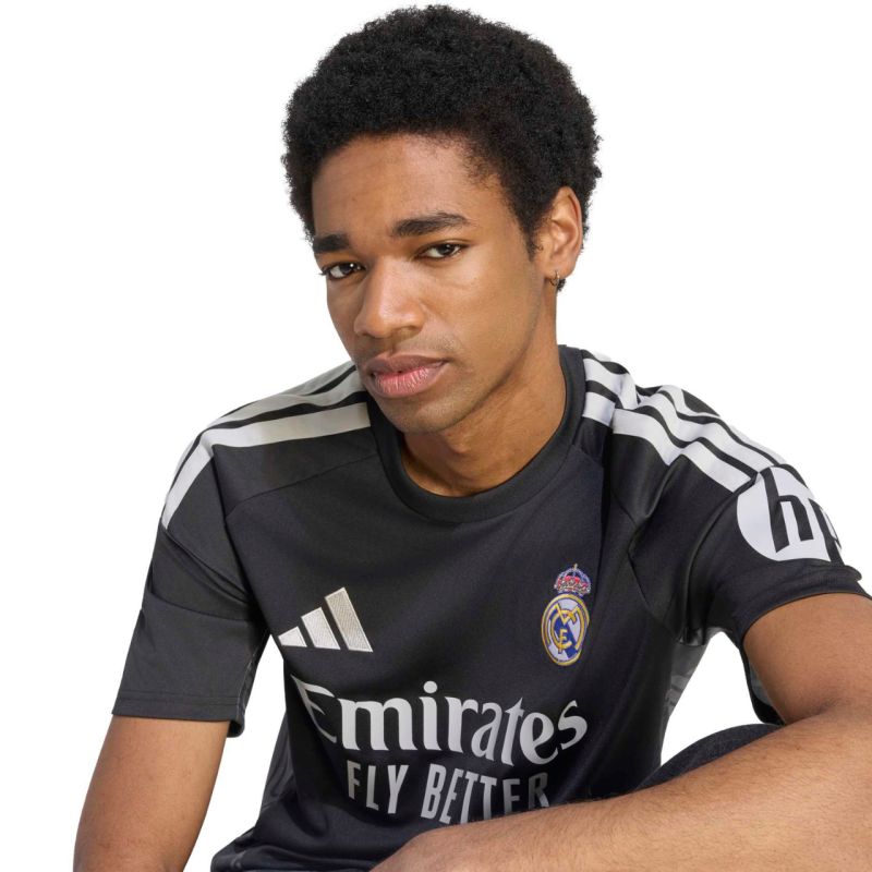 Men's adidas Real Madrid 26/27 Home Goalkeeper Jersey black KC3988