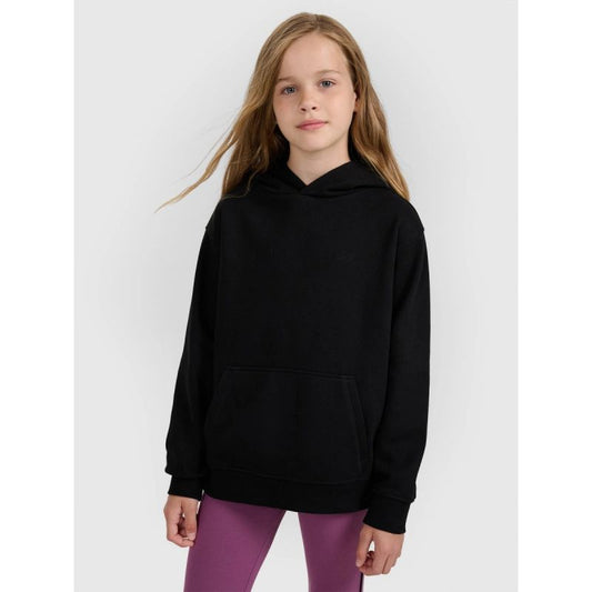 Girls' sweatshirt with hood, open, 4F 4FJWMM00TSWSF1862-20S *Kategoria tymczasowa Your Sports Performance