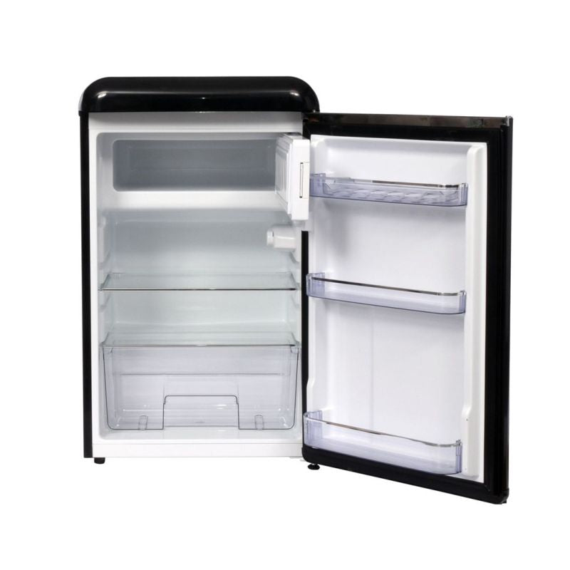 Ravanson LKK-120ERB Retro Refrigerator (Black) AGD - Produkty/Lodówki wolnostojące Your Sports Performance