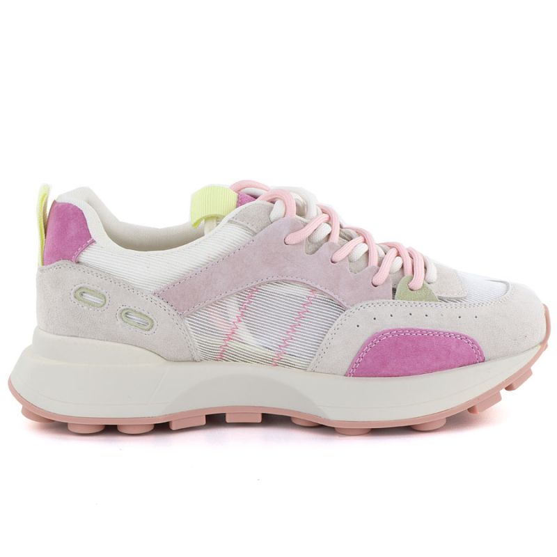 Women's pink suede leather shoes Vinceza 66725 Vinceza