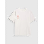 Men's oversized printed T-shirt 4F 4FRSS25TTSHM2652-11S *Kategoria tymczasowa Your Sports Performance