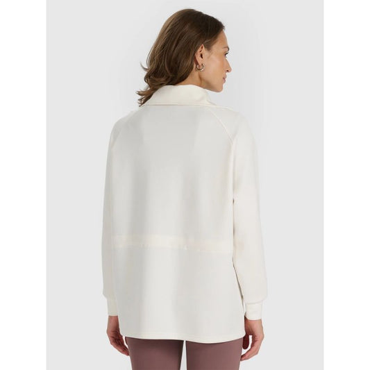 Women's 4F 4FRAW25TSWSF2463-11S modal sweatshirt with no zipper *Kategoria tymczasowa Your Sports Performance