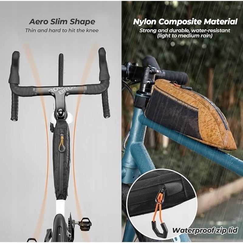 Qunature bicycle frame bag black 1l Qunature/Akcesoria Rowerowe/Torba Your Sports Performance