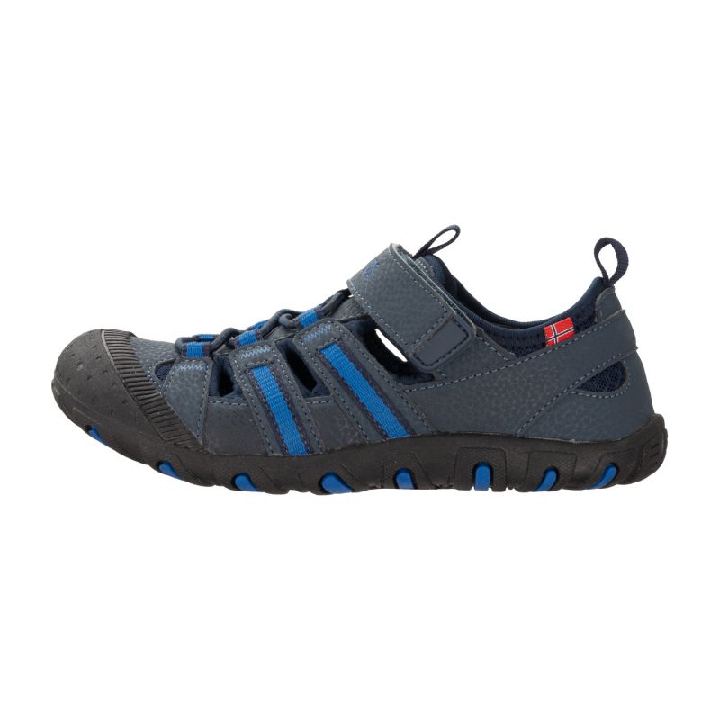 Trollkids Kids Sandefjord Sandal XT navy/medium blue children's sports sandals for boys/girls (668-117) In preparation Your Sports Performance