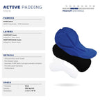 Rogelli CORE bib shorts black-blue M Rogelli/Rower/Men/Spodenki Your Sports Performance