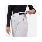 Women's ROSSIGNOL W Strawpile Insulated Pant ski trousers, white