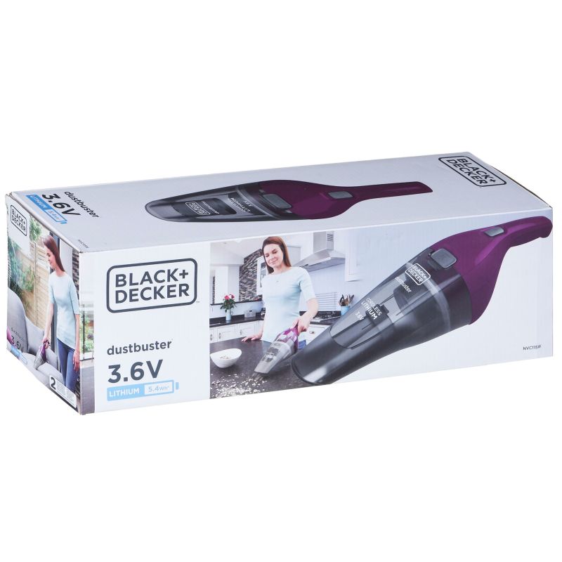Black&Decker NVC115W cordless vacuum cleaner AGD - Produkty/Odkurzacze Your Sports Performance