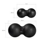 Double massage ball / Duo Ball HMS BLM02 12 * 24CM Accessories/Training equipment/Masażery Your Sports Performance