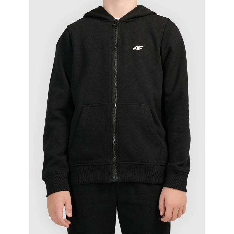 Boy's zip-up hoodie 4F 4FJWMM00TSWSM2754-20S