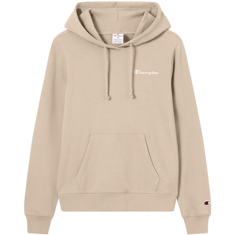 Champion Women's Hoodie Sweatshirt Beige 118404 MS041