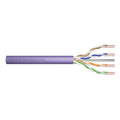 DIGITUS installation cable cat.6, U/UTP, Eca, AWG 23/1, LSOH, 305m, purple, carton Kable, gniazda i wtyki/Kable sieciowe Your Sports Performance