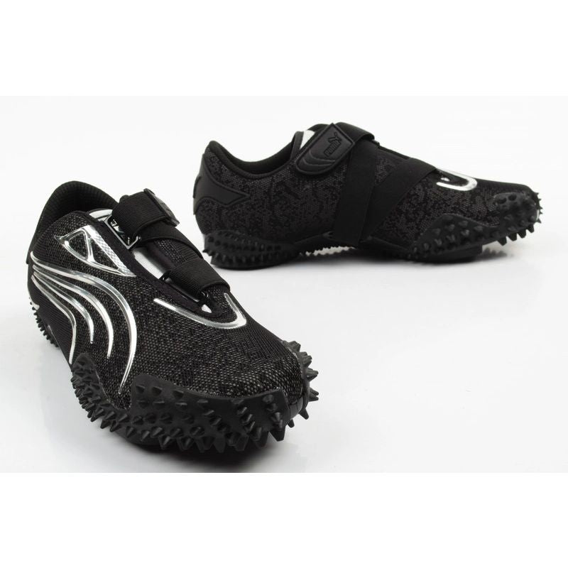 Puma Mostro Metallic women's sports shoes black with Velcro fashionable