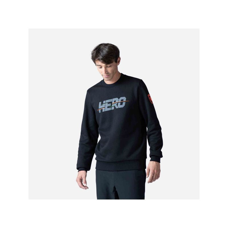 Rossignol Hero Sweatshirt Black Import z PMSport Your Sports Performance