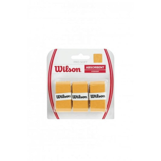 Wraps Wilson Pro Soft Overgrip 3pcs WRZ4040GO Accessories/Rackets and accessories Your Sports Performance