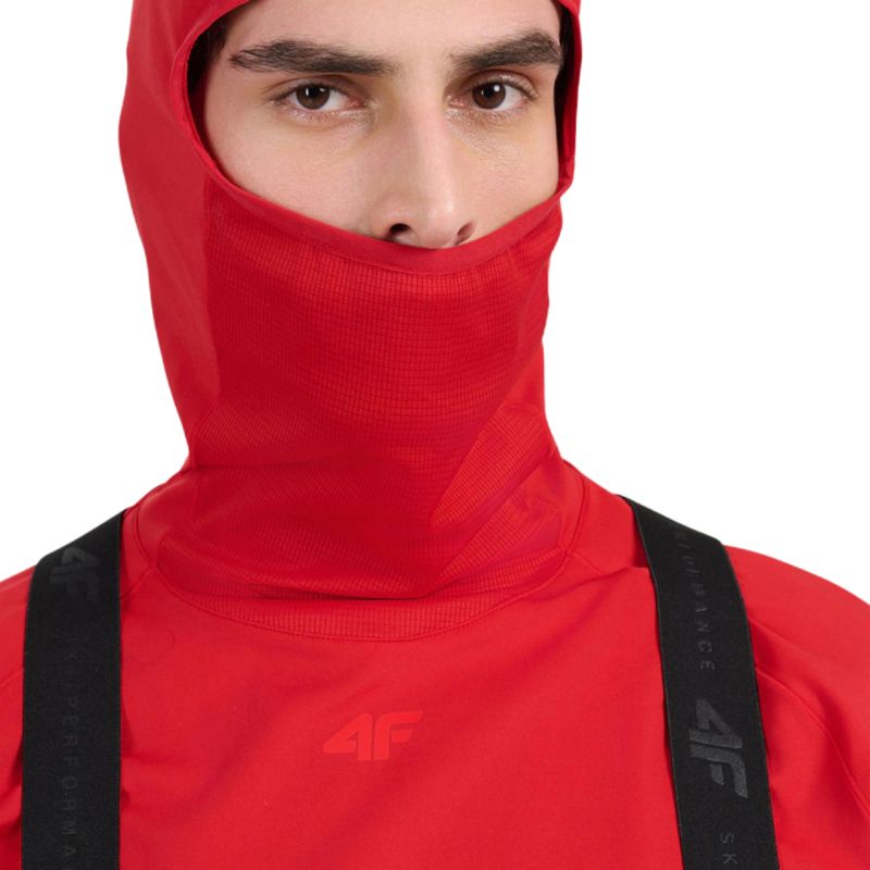 Men's thermal sweatshirt 4F M100 dark red 4FWAW25UBRUM100 61S In preparation Your Sports Performance