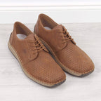 Rieker M RKR528 brown openwork leather shoes Footwear/Lifestyle Your Sports Performance