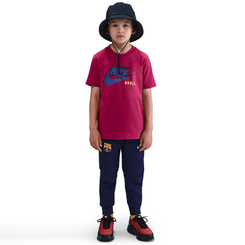 Nike FC Barcelona Soccer Big Kids T-Shirt HQ8362-620 Nike