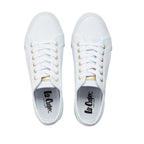 Lee Cooper women's sports shoes fabric sneakers stylish white Lee Cooper