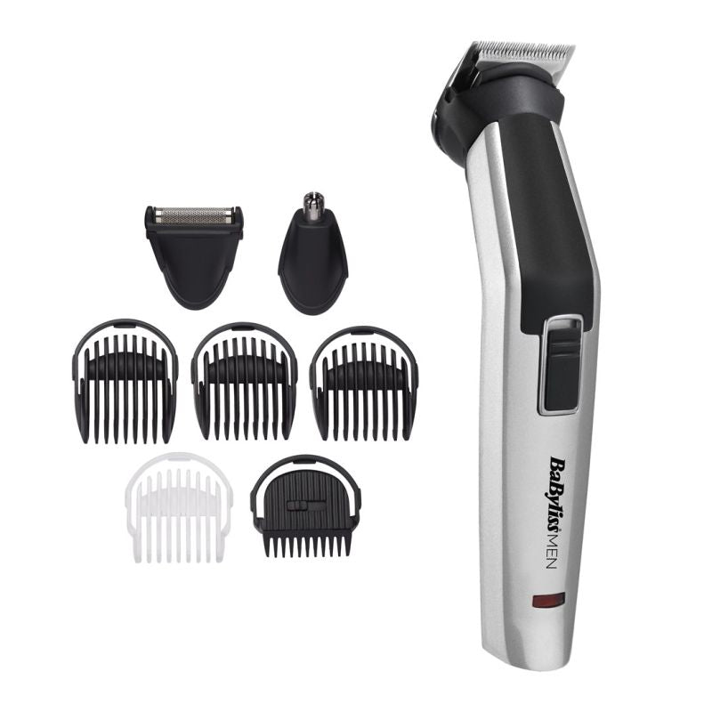 BaByliss 8-in-1 Titanium Silver, Black AGD - Produkty/Maszynki do strzyżenia Your Sports Performance