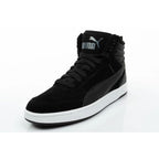 Puma men's Rebound Street black insulated ankle boots
