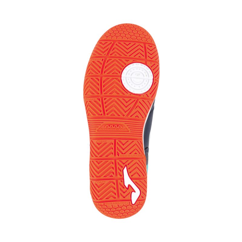 Joma Top Flex 2603 IN navy blue TPJW2603IN kids' soccer shoes