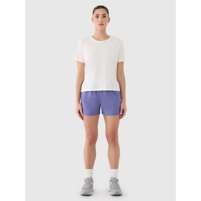 Women's quick-drying oversize training T-shirt 4F 4FRSS25TFTSF1236-11S *Kategoria tymczasowa Your Sports Performance