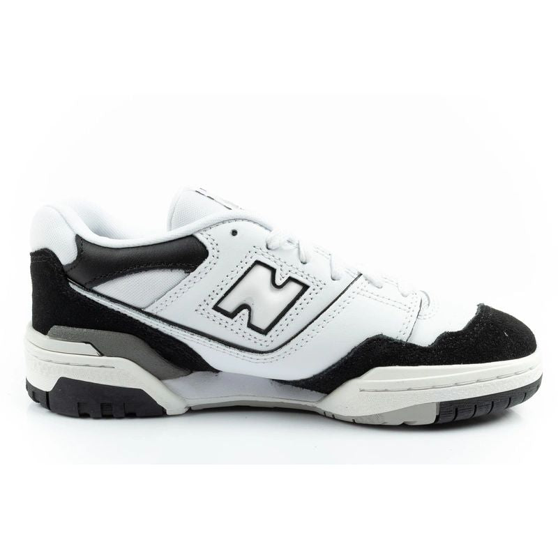 New Balance 550 youth sports shoes sneakers leather fashionable black white New Balance