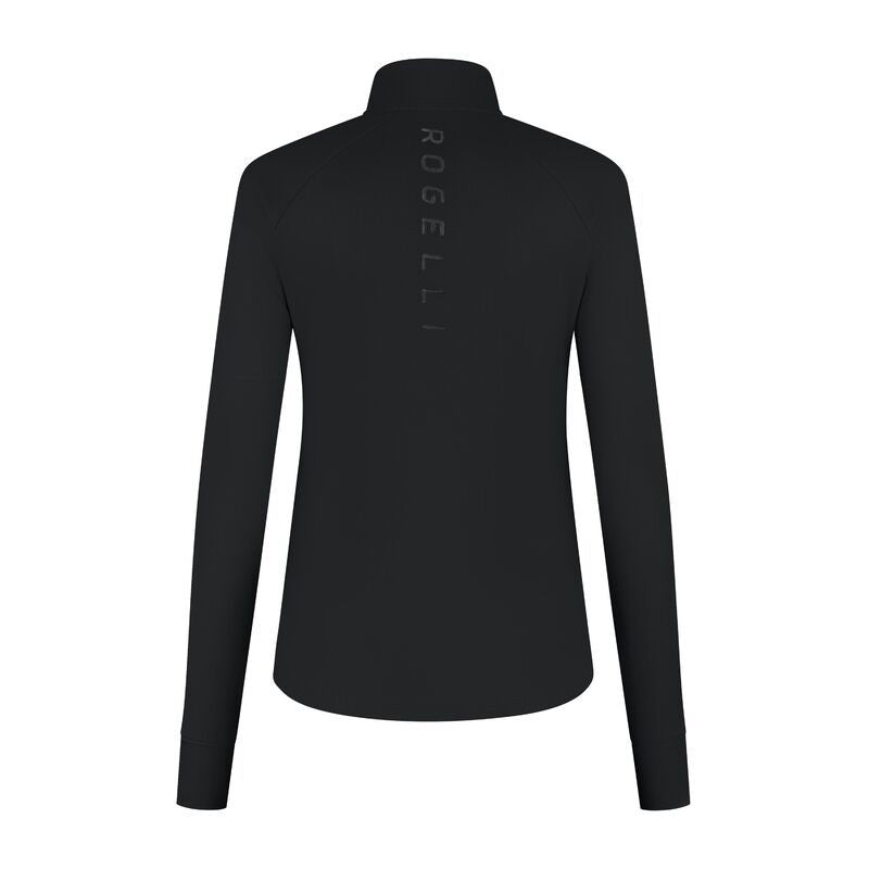 Rogelli ESSENTIAL running sweatshirt black M Rogelli/Bieganie/Woman/Bluzy Your Sports Performance