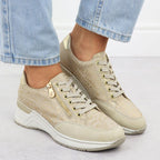Rieker W N4316 RKR760 wedge sneakers