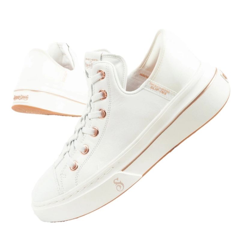 Skechers Snoop One-OG Leather Slip-Ins W 186001/WHT shoes Footwear/Lifestyle/Skechers Skechers