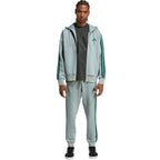 Men's adidas Essentials 3-Stripes Fleece Pants Mint KD4836