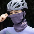 Rockbros LFA23 TVI Women's Knitted Bicycle Neck Warmer - Purple