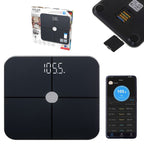 ADLER AD 8187b bathroom scale black AGD - Produkty/Wagi łazienkowe Your Sports Performance
