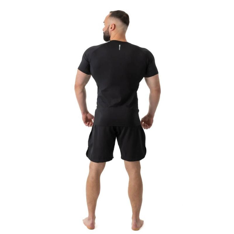 Rashguard short sleeve black BlackRS - S ODZIEŻ - Koszulki treningowe Your Sports Performance